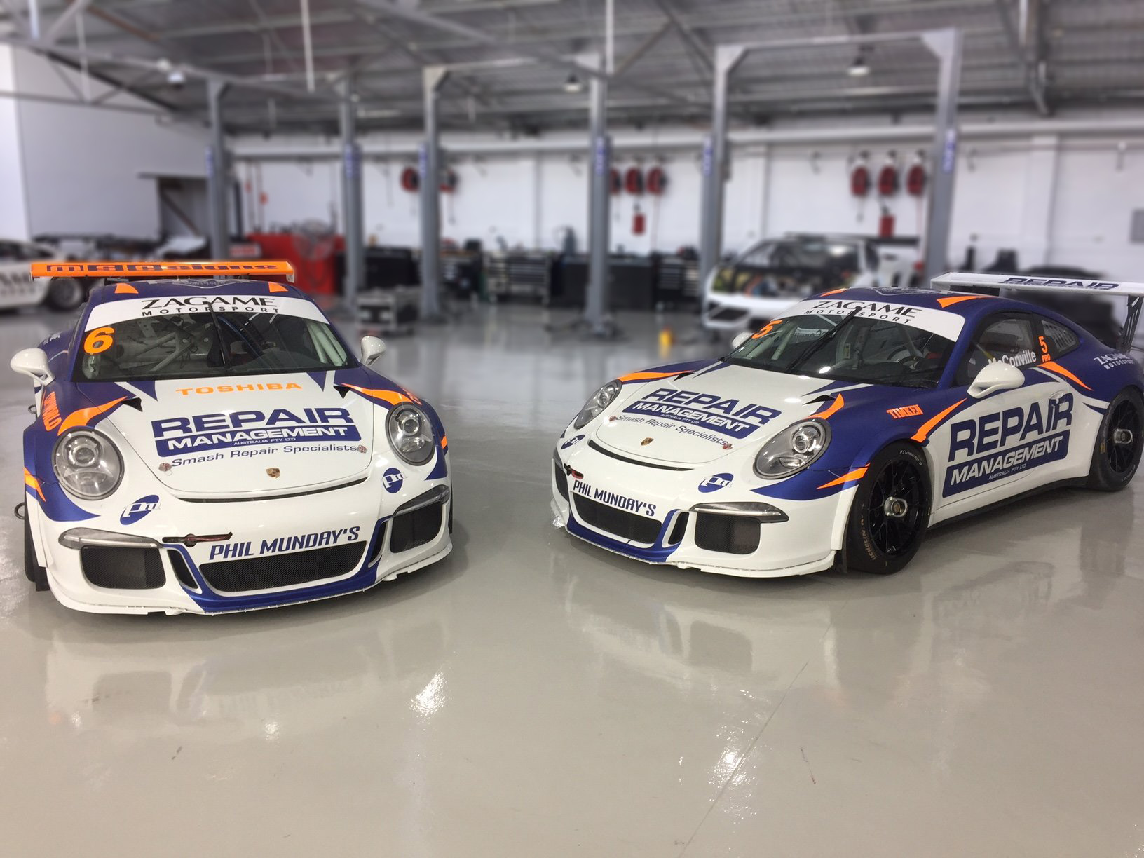 Experienced duo heads new Porsche team Porsche Carrera Cup Australia