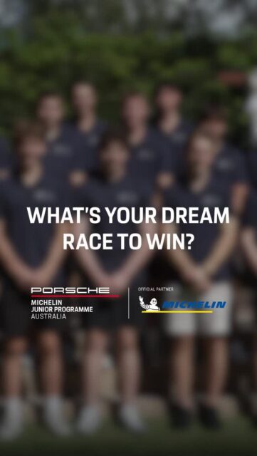 How high do our Porsche Michelin Junior drivers dream? We asked them of their dream race in which to get the flag first...
#carreracupaus #sprintchallengeaus #PorscheMotorsport