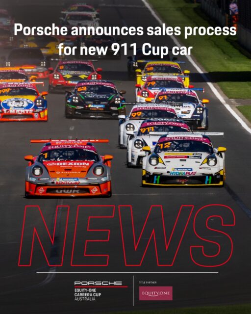 Porsche Equity-One Carrera Cup Australia Championship will welcome a new Porsche 911 Cup car to the Championship in 2027.
For further details on the Sales process, head to our story.
#carreracupaus
#porschemotorsportaus