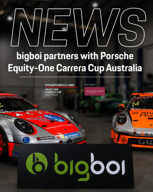 bigboi partners with Porsche Equity-One Carrera Cup Australia

Bringing together two brands united by precision, performance and an uncompromising attention to detail, Porsche Equity-One Carrera Cup Australia is proud to announce bigboi as the Official Car Care and Detailing Partner for the 2026 season.

For more information, head to the link in our bio.

 #porschemotorsport #CarreraCupAus