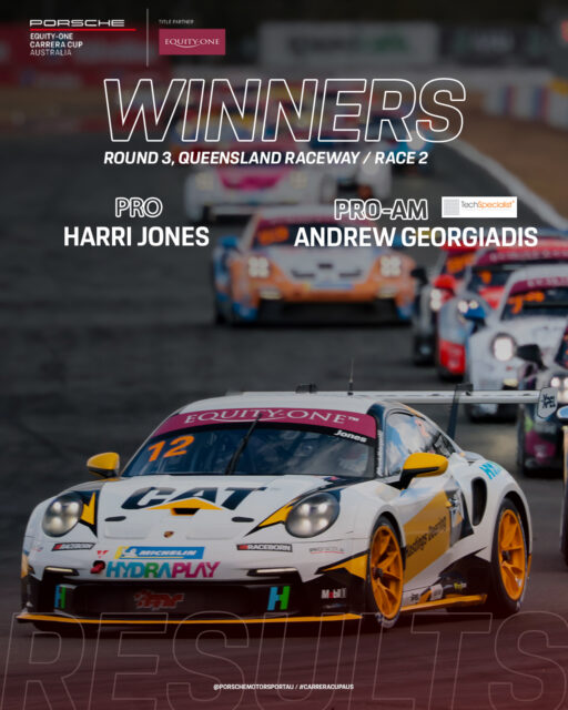 Results are in for our final race of the weekend!
Our attention now turns to Round 4 of Porsche @equityoneau Carrera Cup Australia in September at Tailem Bend
#CarreraCupAus #PorscheMotorsportAU