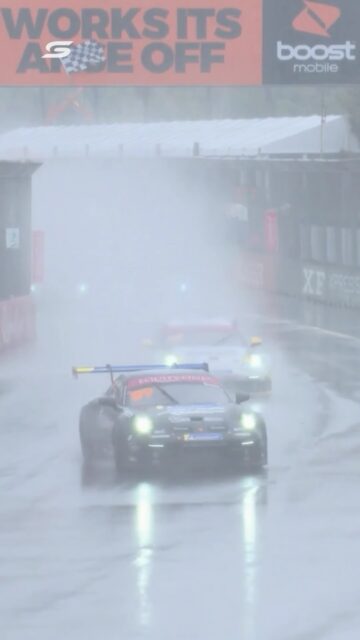 What a save yesterday by @tombewley07 in horrendous conditions! He would go on to secure his first Porsche Equity-One Carrera Cup Australia race win 👏🏼