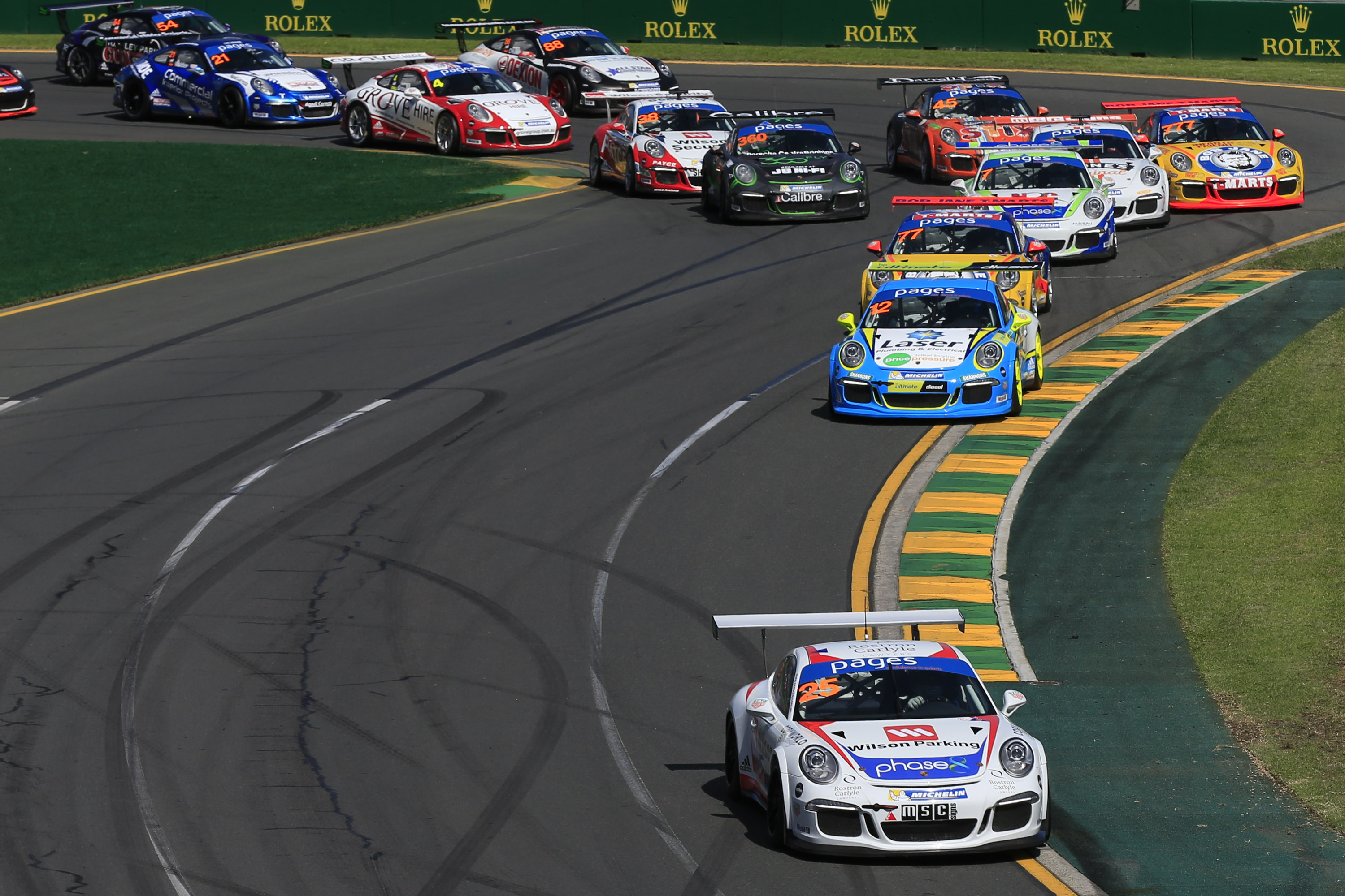 Round 2 of the 2016 Porscge Carrera Cup Porsche Paynter Dixon Carrera