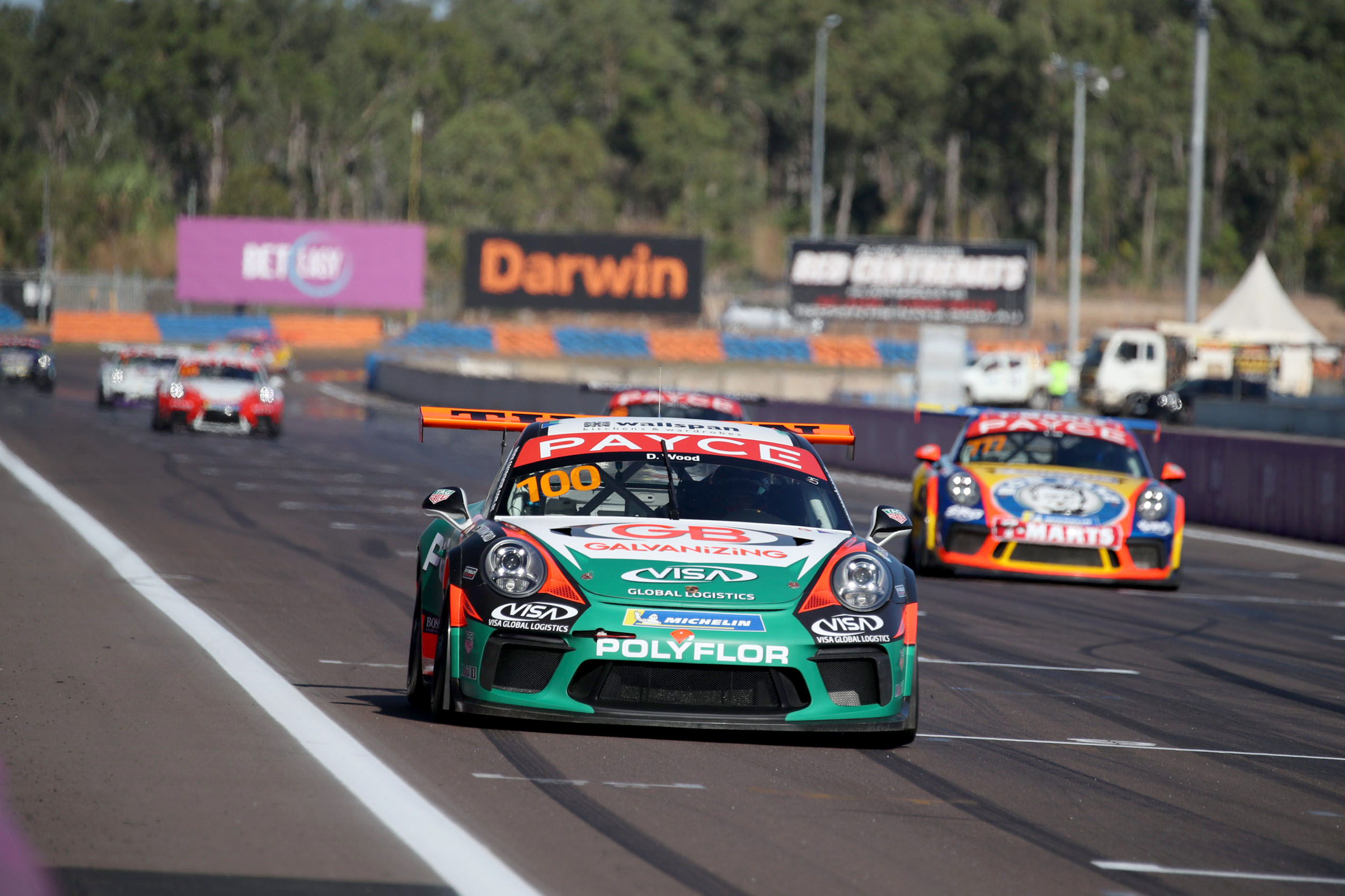 Title contenders on top in Hidden Valley practice Porsche Paynter