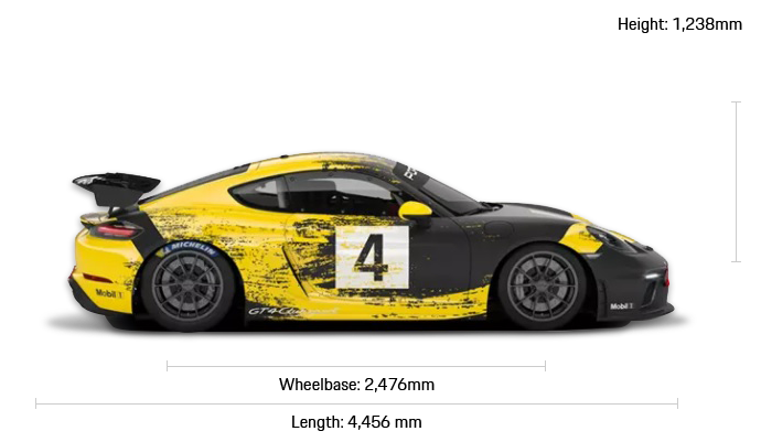 porsche 718 Cayman GT4-ts